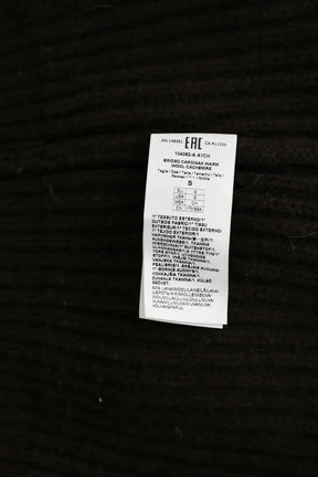 Cardigan Pinko Noir en Laine