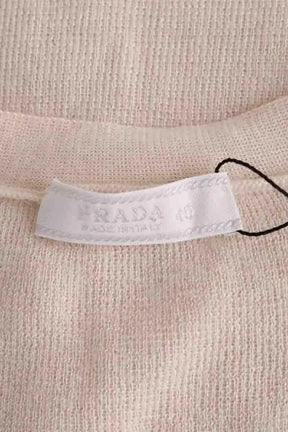 Cardigan Prada Beige en Cachemire