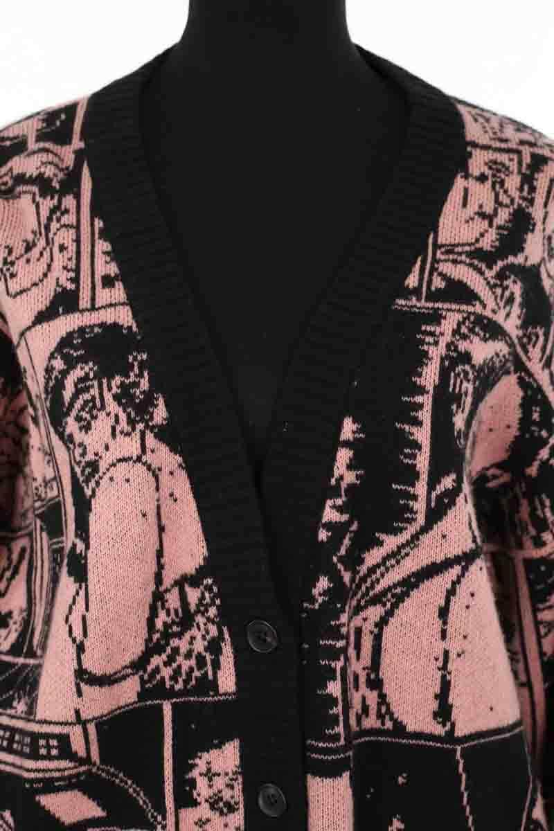 Cardigan Prada Rose en Laine