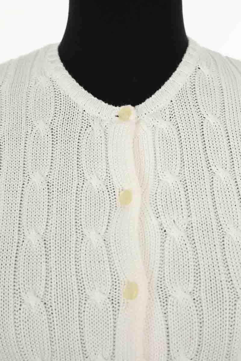 Cardigan Ralph Lauren Blanc en Coton