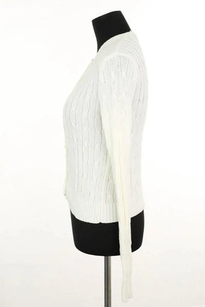 Cardigan Ralph Lauren Blanc en Coton
