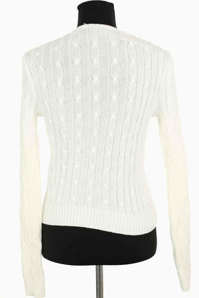 Cardigan Ralph Lauren Blanc en Coton