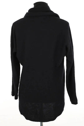 Cardigan Repeat Noir en Cachemire