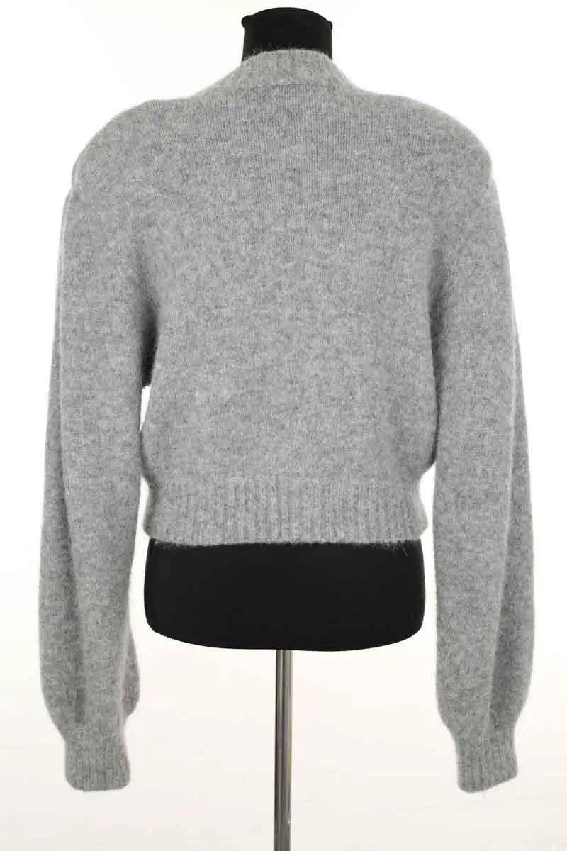 Cardigan Rotate Gris en Laine