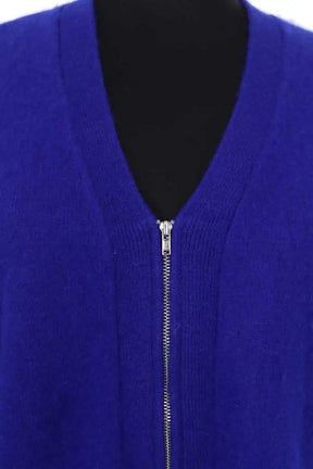 Cardigan Sandro Bleu en Laine