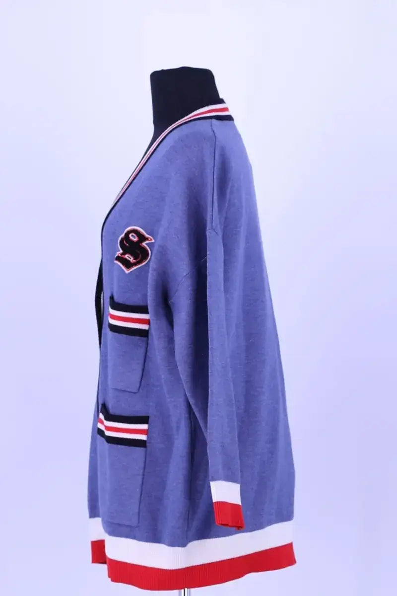 Cardigan Sandro Bleu en Viscose