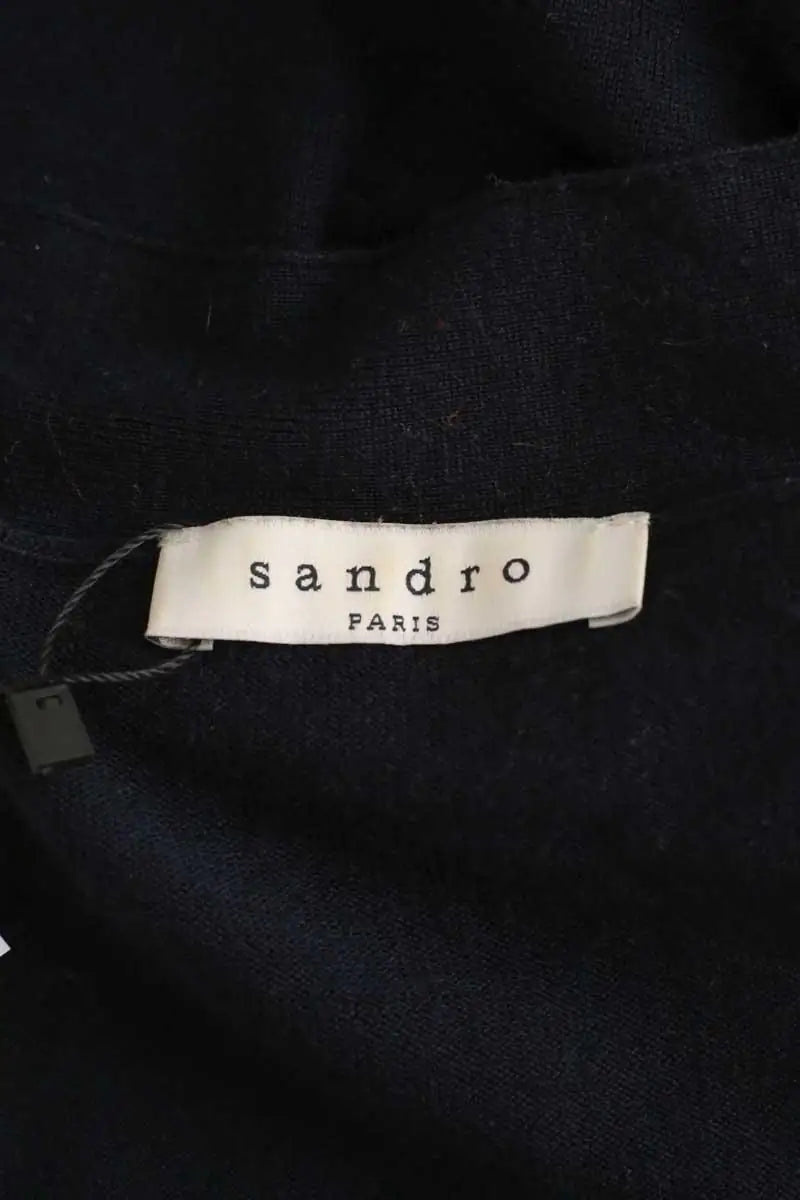 Cardigan Sandro Marine en Laine