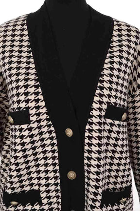 Cardigan Sandro Noir en Viscose