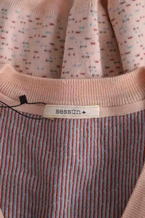 Cardigan Sessun Beige en Coton