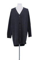 Cardigan Sézane Anthracite en Laine, taille S - Seconde Main
