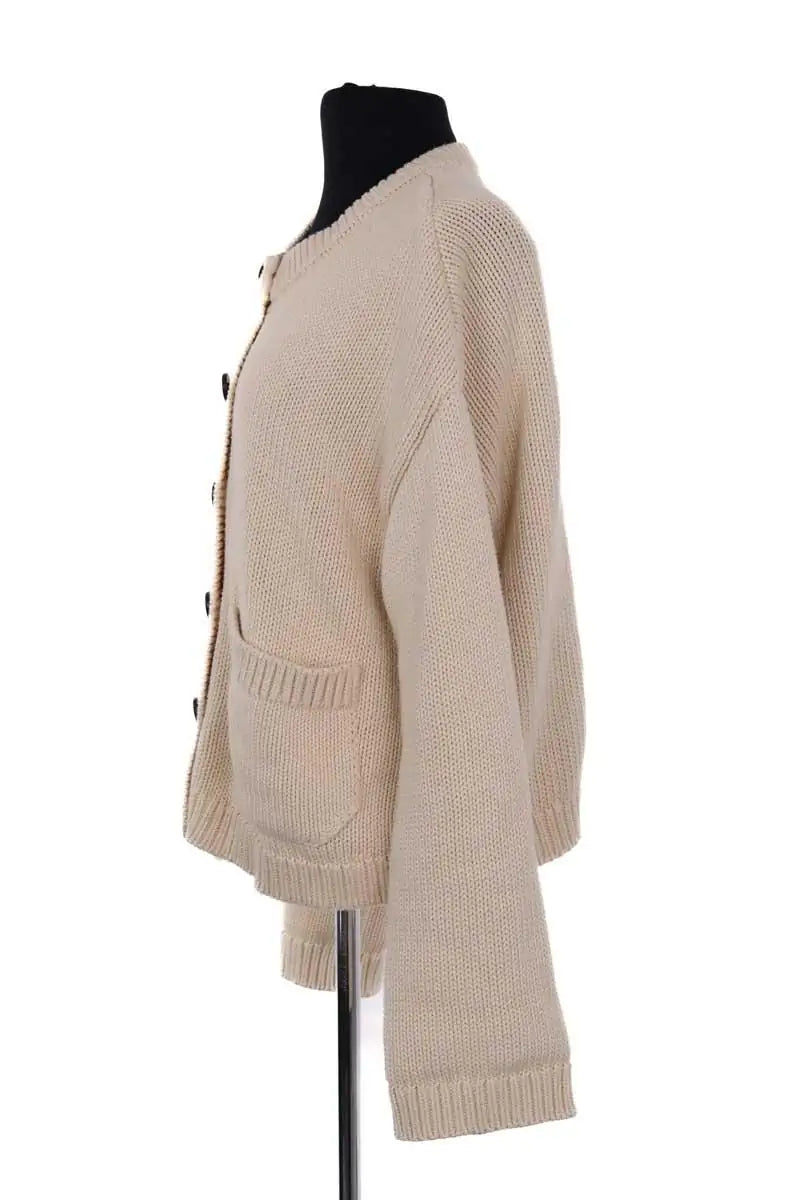 Cardigan Sézane Beige en Coton