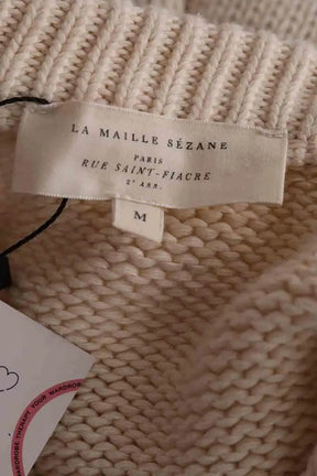Cardigan Sézane Beige en Coton