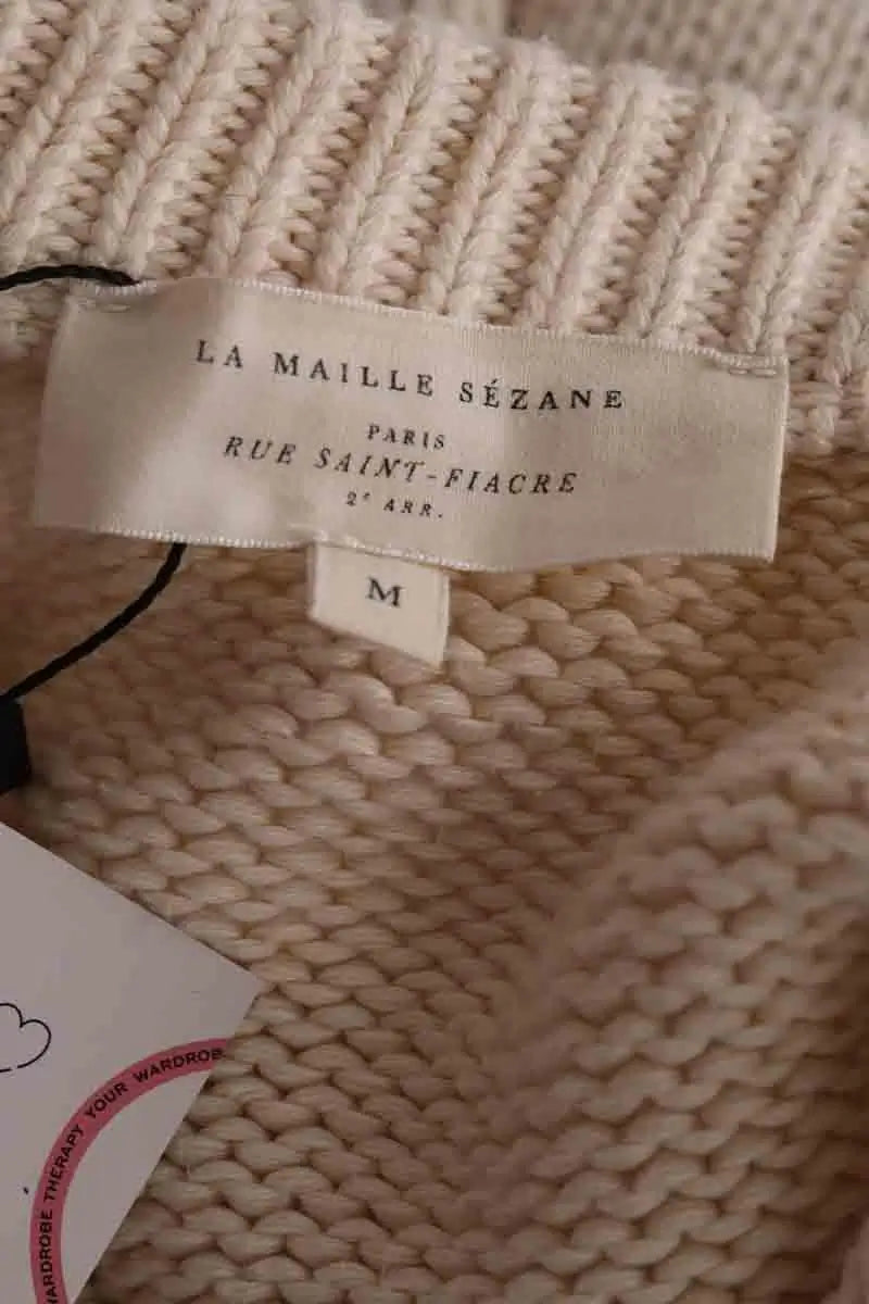 Cardigan Sézane Beige en Coton