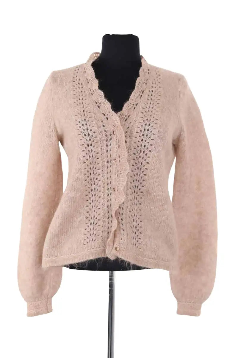 Cardigan Sézane Beige en Laine, taille S - Seconde Main