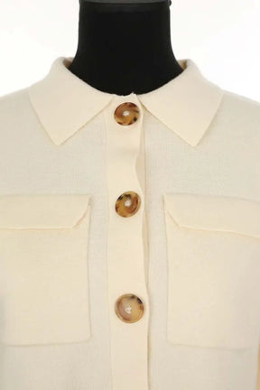 Cardigan Sézane Beige en Laine