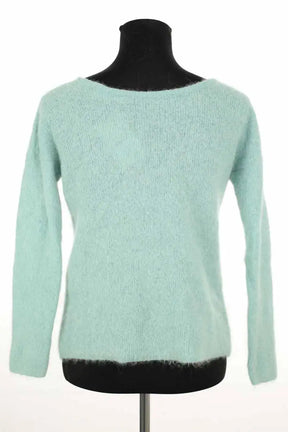 Cardigan Sézane Bleu en Laine