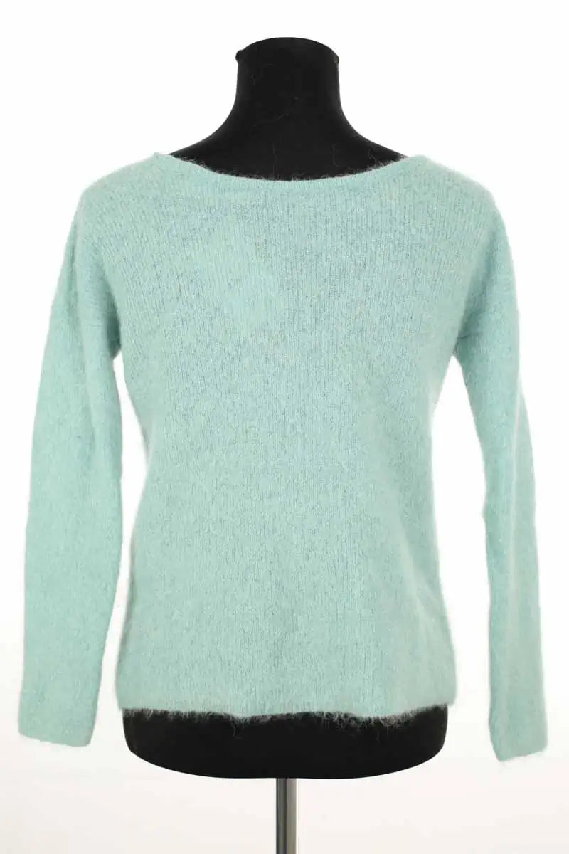 Cardigan Sézane Bleu en Laine
