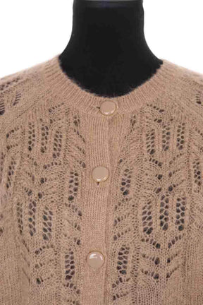 Cardigan Sézane Camel en Synthétique
