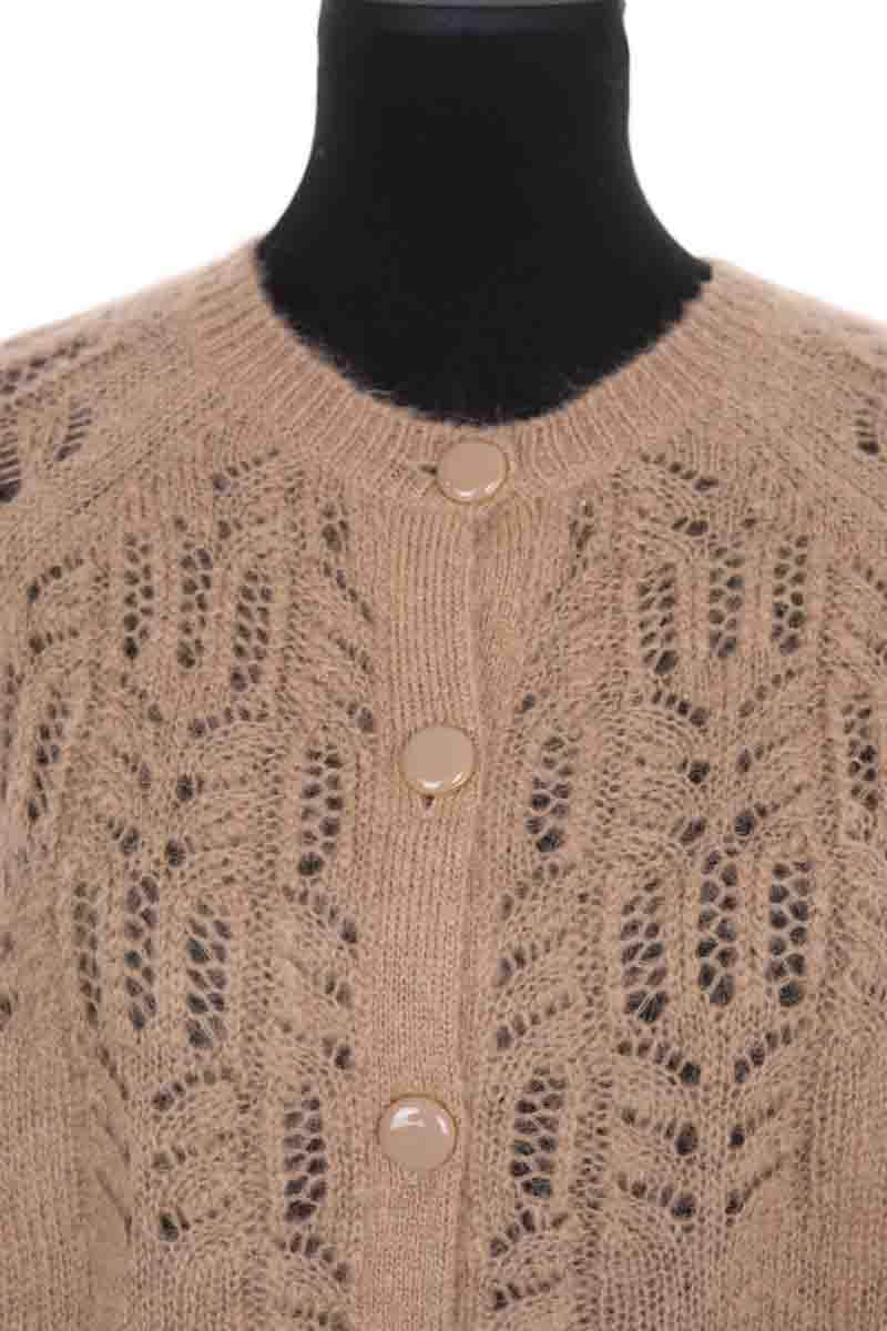 Cardigan Sézane Camel en Synthétique