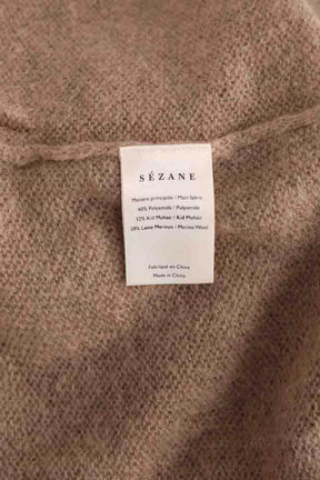 Cardigan Sézane Camel en Synthétique