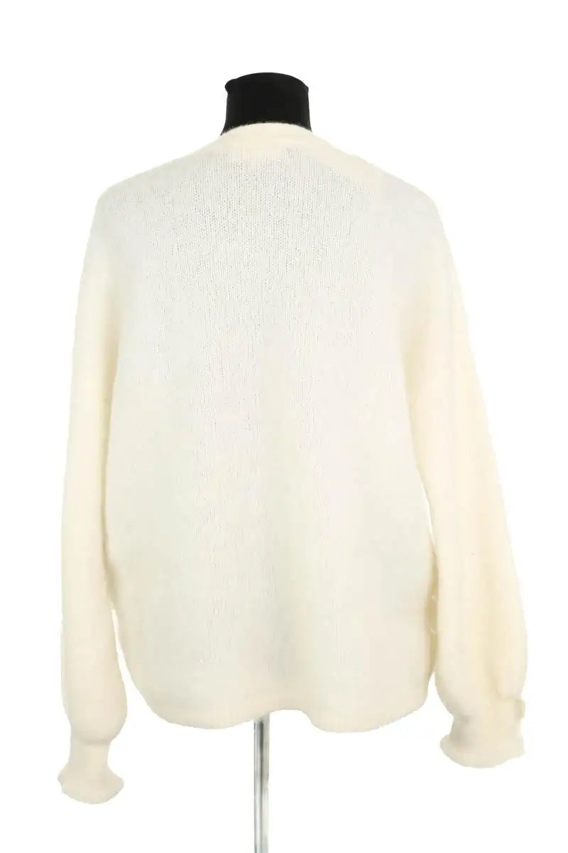 Cardigan Sézane Ecru en Laine