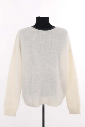 Cardigan Sézane Ecru en Laine