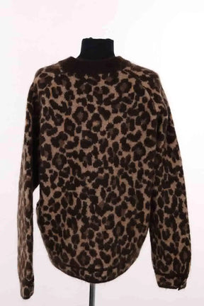 Cardigan Sézane Marron en Laine