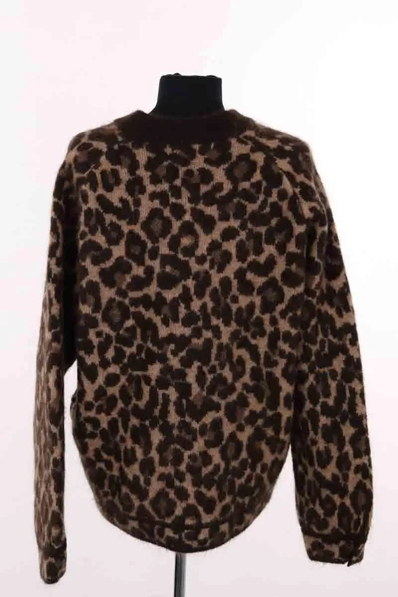 Cardigan Sézane Marron en Laine