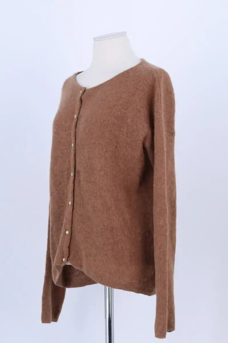 Cardigan Sézane Marron en Laine