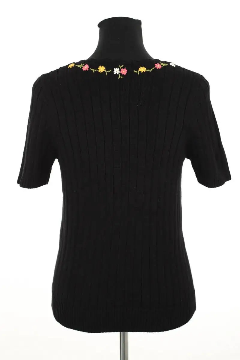 Cardigan Sézane Noir en Coton