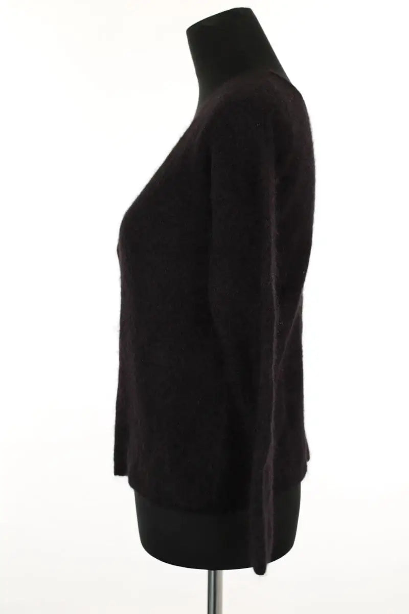 Cardigan Sézane Noir en Laine