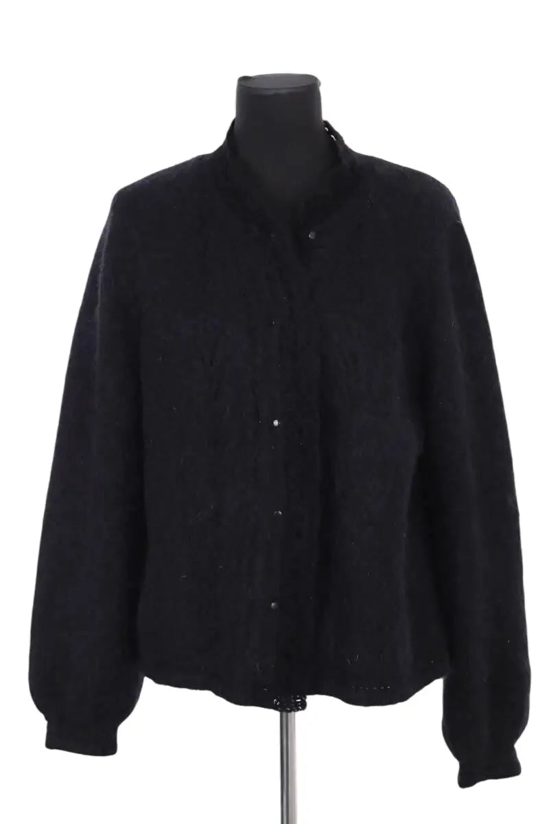 Cardigan Sézane Noir en Laine, taille XXL - Seconde Main