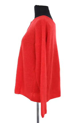 Cardigan Sézane Rouge en Laine
