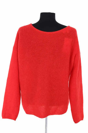 Cardigan Sézane Rouge en Laine