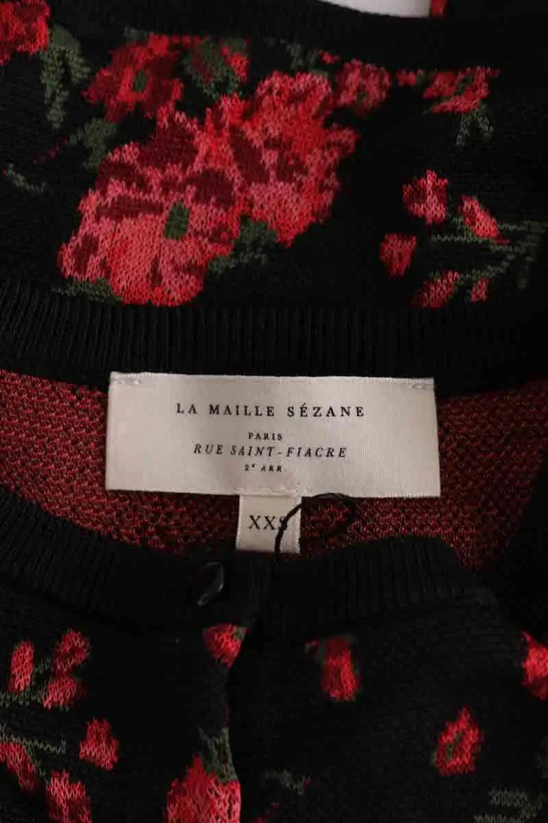 Cardigan Sézane Rouge en Viscose
