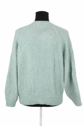 Cardigan Sézane Vert en Laine
