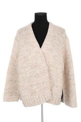Cardigan Soeur Beige en Coton, taille S - Seconde Main