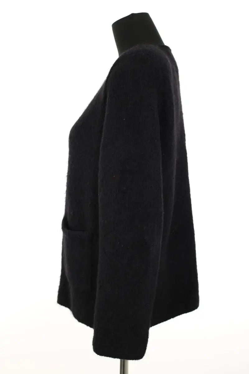 Cardigan Songe Lab Noir en Laine