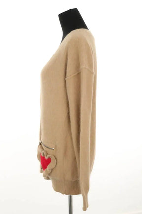 Cardigan Sonia Rykiel Beige en Laine