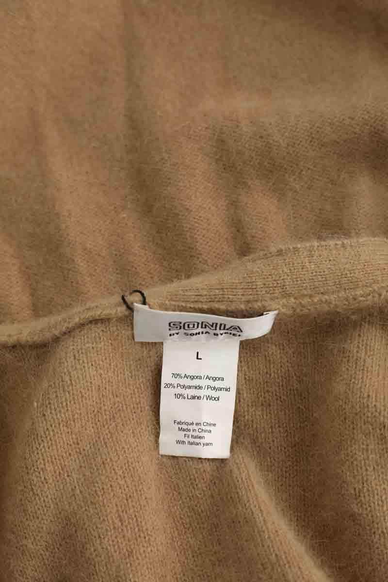 Cardigan Sonia Rykiel Beige en Laine