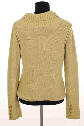 Cardigan Sonia Rykiel Jaune en Coton