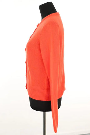 Cardigan Suzie Kondi Orange en Cachemire