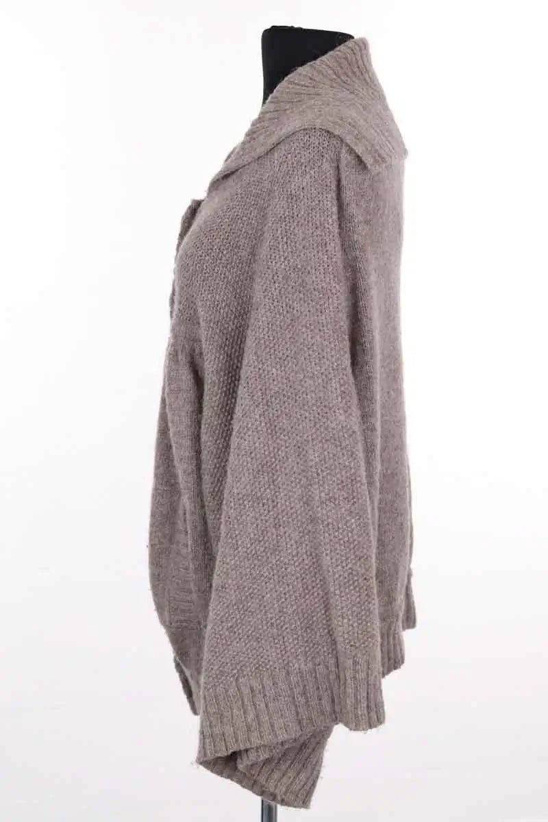 Cardigan Tara Jarmon Gris en Laine