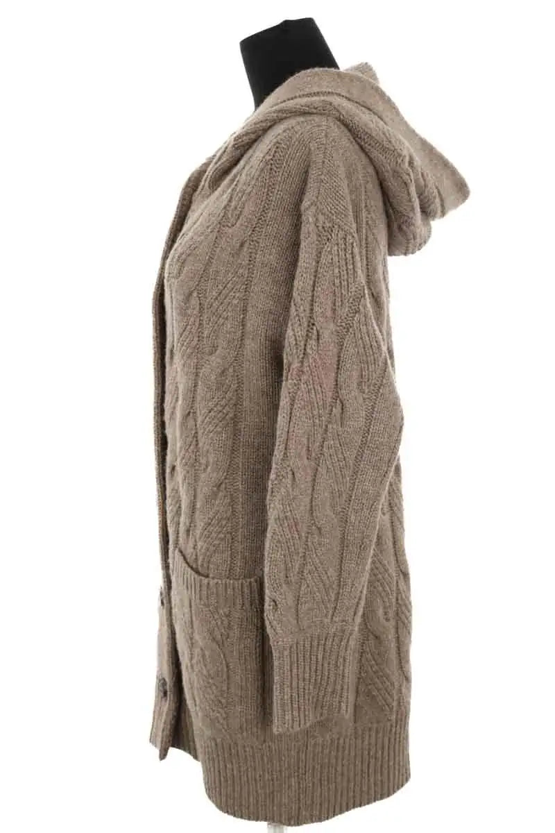 Cardigan Tara Jarmon Marron en Laine