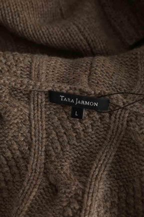 Cardigan Tara Jarmon Marron en Laine