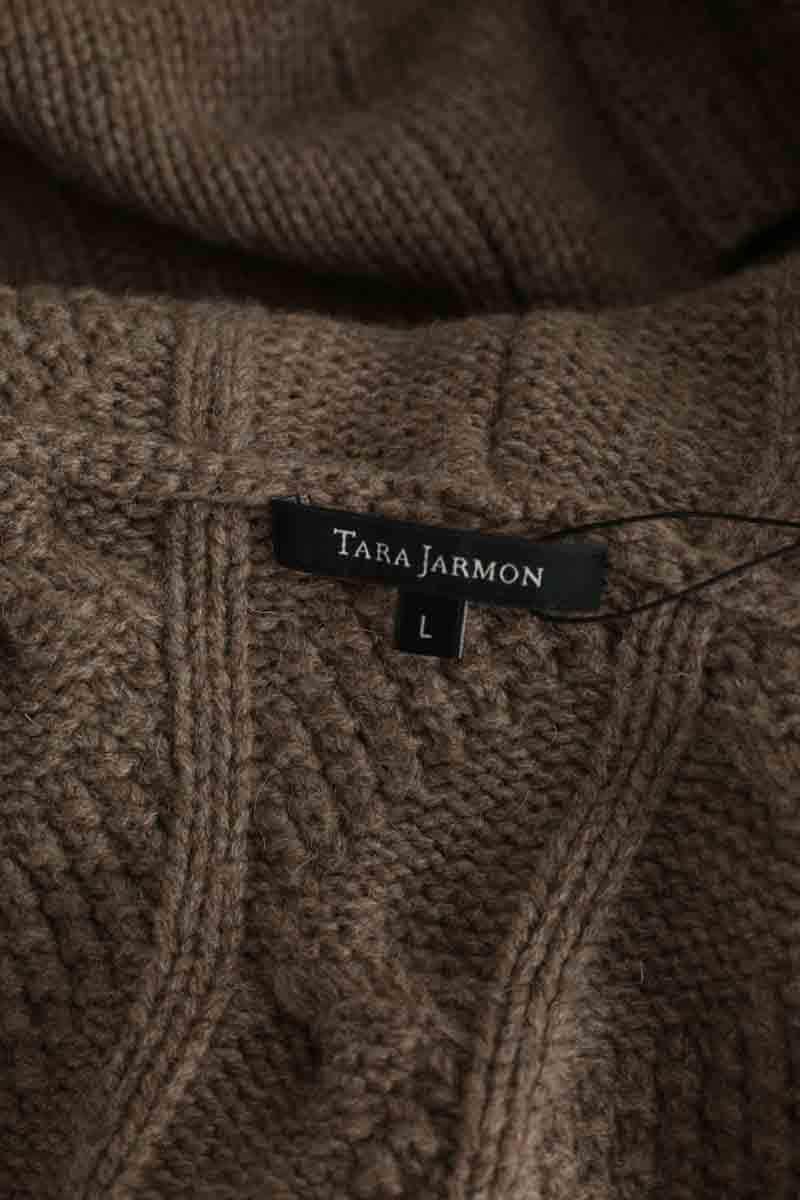 Cardigan Tara Jarmon Marron en Laine