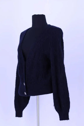 Cardigan The Kooples Bleu en Laine