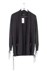 Cardigan The Kooples Noir en Laine, taille S - Seconde Main