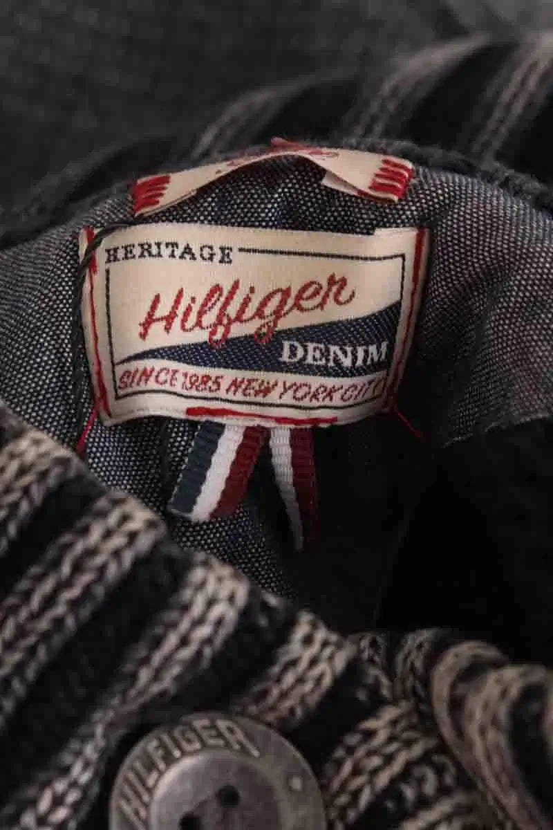 Cardigan Tommy Hilfiger Noir en Coton