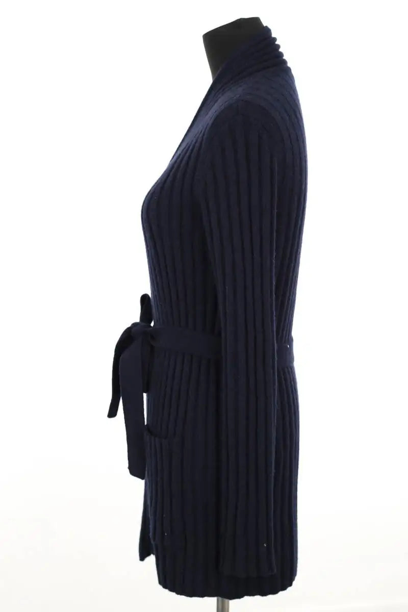 Cardigan Tory Burch Bleu en Cachemire